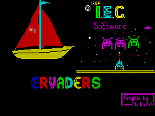 ZX GameBase Ervaders I.E.C._Software 1986