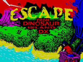 ZX GameBase Escape_from_Dinosaur_Island_DX Adventuron_Software 2019