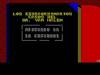 ZX GameBase Extraordinarios_Casos_del_Dr_Van_Halen_Caso_1 Josep_Coletas_Caubet 2004
