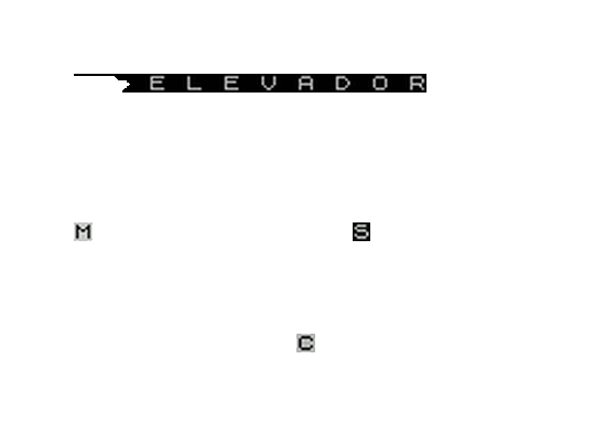 ZX GameBase Elevador