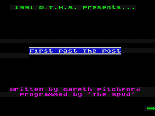 ZX GameBase Ernie_Spludge_1:_First_Past_the_Post Delbert_the_Hamster_Software 1991