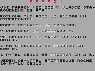 ZX GameBase Faraon CV_Software 1989