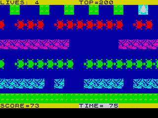 ZX GameBase Frogger C-Tech 1982