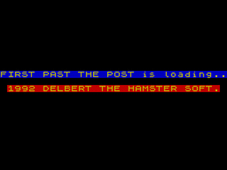ZX GameBase First_Past_the_Post Delbert_the_Hamster_Software 1992