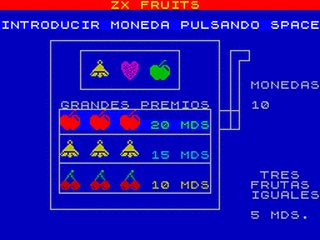 ZX GameBase Fruit VideoSpectrum 1985