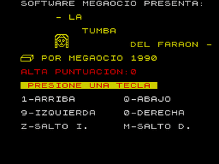 ZX GameBase Tumba_del_Faraón,_La Amstrad_Sinclair_Ocio 1990