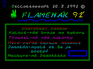 ZX GameBase Flamenak Gillotinesoft 1991
