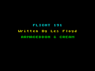 ZX GameBase Flight_191 Northern_Underground 1990