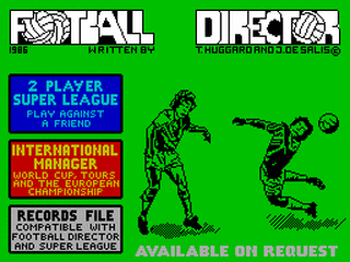 ZX GameBase Football_Director D&H_Games 1986