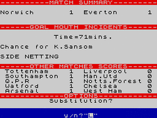 ZX GameBase Football_Fever Tanglewood_Software 1986