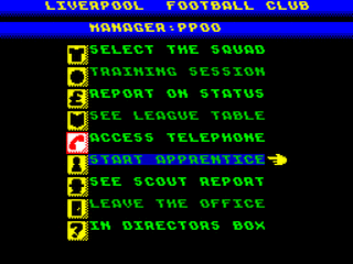 ZX GameBase Football_Glory Redwood_Designs 1991