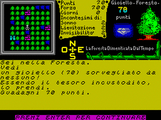 ZX GameBase Foresta_Dimenticata_dal_Tempo,_La Load_'n'_Run_[ITA] 1987