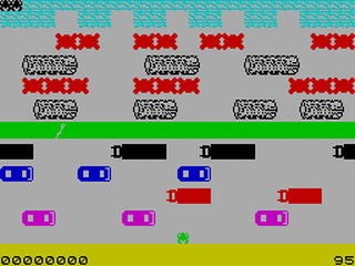 ZX GameBase Frog_Run Anirog_Software 1984