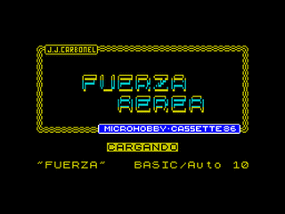 ZX GameBase Fuerza_Aérea MicroHobby 1986