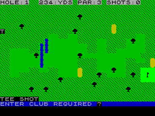 ZX GameBase Golf Lyversoft 1983