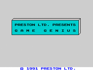 ZX GameBase Game_Genius Preston 1991