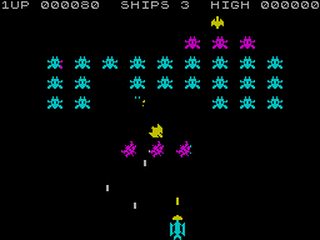 ZX GameBase Galactians DK'Tronics 1983