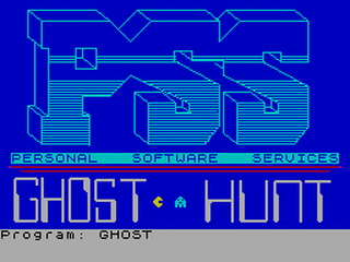ZX GameBase Ghost_Hunt PSS 1983