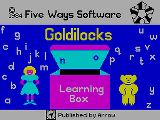 ZX GameBase Goldilocks Arrow 1984
