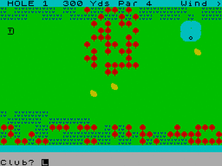 ZX GameBase Golf_Club Sinclair_User 1985