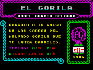 ZX GameBase Gorila Grupo_de_Trabajo_Software 1986