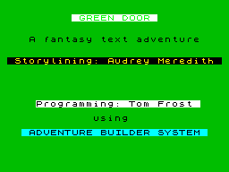 ZX GameBase Green_Door,_The Tartan_Software 1988