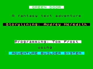 ZX GameBase Green_Door,_The Tartan_Software 1988