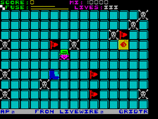 ZX GameBase Grid_Trap Live-Wire_Software 1986