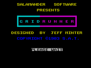 ZX GameBase Gridrunner Quicksilva 1983