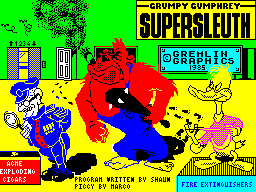 ZX GameBase Grumpy_Gumphrey_Supersleuth Gremlin_Graphics_Software 1985