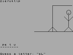 ZX GameBase Hangman Sinclair_Research 1982