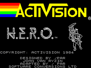 ZX GameBase H.E.R.O. Activision 1984