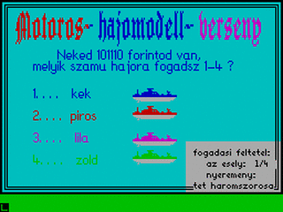 ZX GameBase Hajoverseny Laszlo_Nyitrai 2005