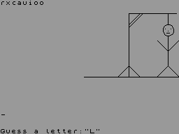 ZX GameBase Hangman U.T.S. 1983