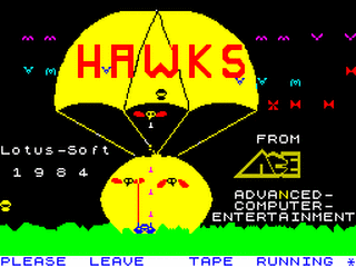 ZX GameBase Hawks Lotus-Soft 1984