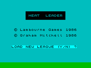 ZX GameBase Heat_Leader Lambourne_Games 1986