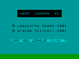 ZX GameBase Heat_Leader_'91 Lambourne_Games 1992