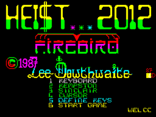 ZX GameBase Heist_2012 Firebird_Software 1987
