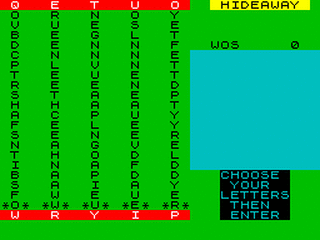 ZX GameBase Hideaway Byron_Software 1990