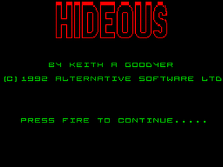 ZX GameBase Hideous Alternative_Software 1992