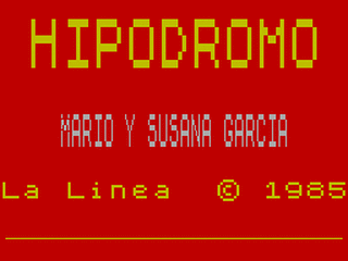 ZX GameBase Hipódromo VideoSpectrum 1986