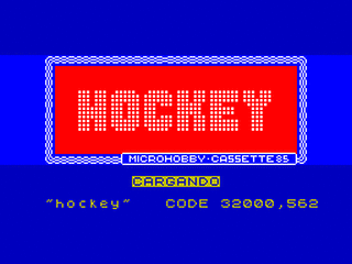ZX GameBase Hockey MicroHobby 1985