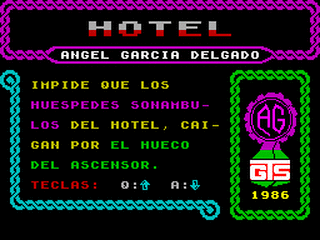 ZX GameBase Hotel Grupo_de_Trabajo_Software 1985