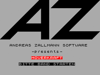 ZX GameBase Hoverkraft Andreas_Zallmann_Software 1985