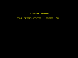 ZX GameBase Invaders DK'Tronics 1983