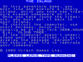 ZX GameBase Island,_The Virgin_Games 1983
