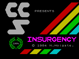 ZX GameBase Insurgency CCS 1984