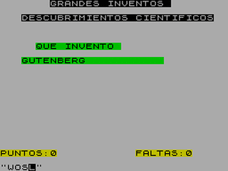 ZX GameBase Inventos VideoSpectrum 1986