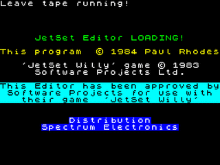 ZX GameBase Jet_Set_Willy_Editor Spectrum_Electronics 1984
