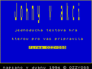 ZX GameBase Johny_v_Akci Ozzyos_Software 1994